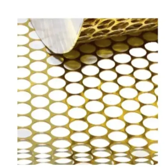 Honeycomb Ribbon Champagne - 3 1/4" x 50 Yards - Homecoming Mum Supplies {1}