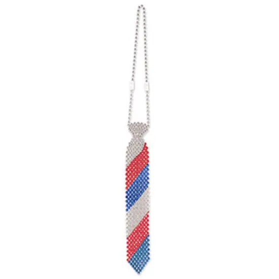 Beaded Patriotic Tie (Pack of 12) {1}