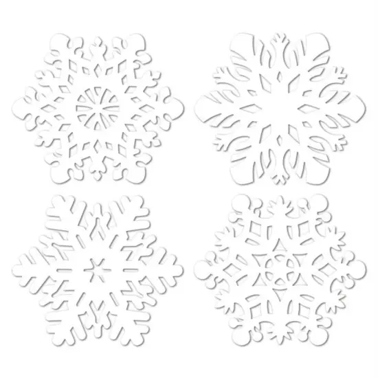 Snowflake Cutouts (Pack of 24) {1}