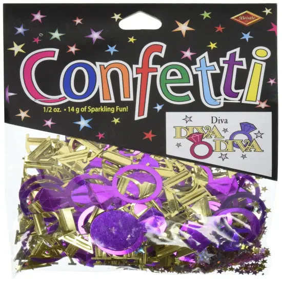 Diva Confetti (Pack of 6) {1}