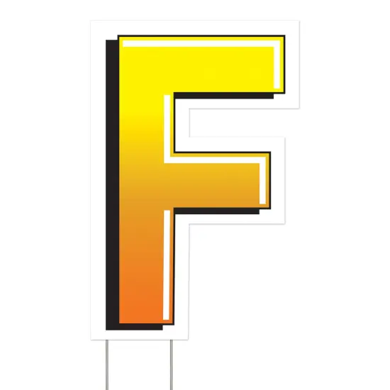 PlasticFYard Sign, (Pack Of 3) {1}