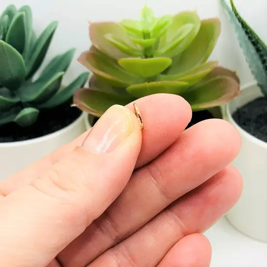 100, 500 or 1,000 Pieces: 7 mm Rose Gold Jump Rings, 21g {4}