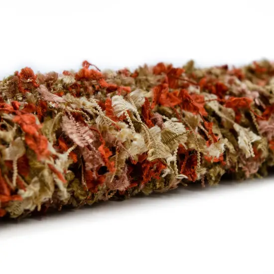 5 Yards of Confetti Cut Fringe - Cinnamon Multi | 5 yard cut {4}