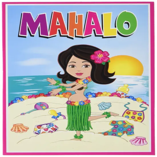 Hula Baby Thank You Notes (Pack of 12) {1}