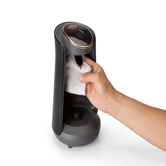 Arzum Okka Minio Automatic Turkish Coffee Machine, Maker, USA 120V UL, Black/Chrome {2}