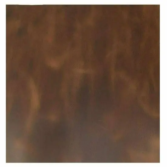 Import Tooling Full Grain Leather Piece 10"x18" 5/6oz 2mm 100% CowhideBROWN {1}