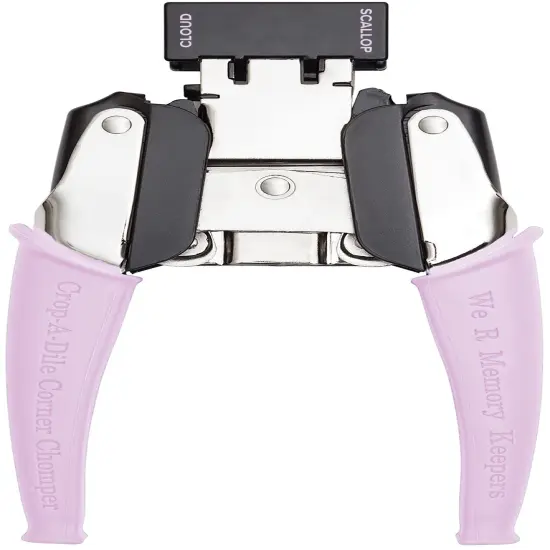 We R Crop-A-Dile Retro Corner Chomper Tool-Scallop & Cloud {2}