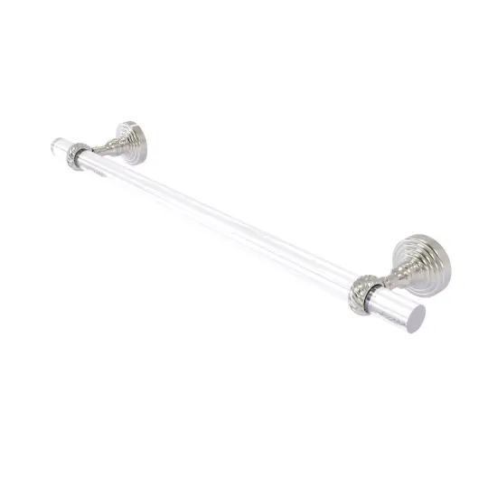 Pacific Grove Collection 18 Inch Towel Bar With Twisted Accents - Satin Nickel {1}