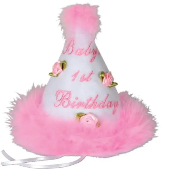 Baby's 1st Birthday Cone Hat (Pack of 6) {1}