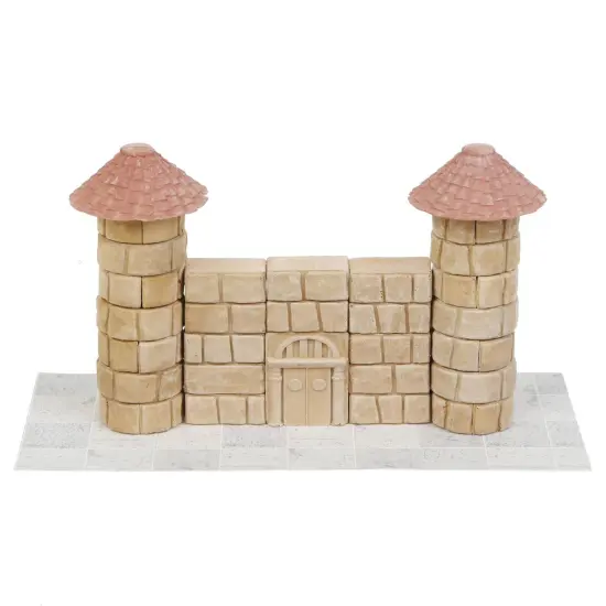 Mini bricks constructor set "Town Gateway" {1}
