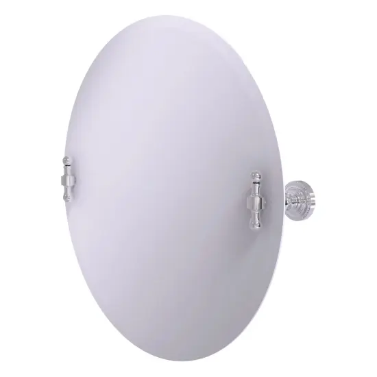Frameless Round Tilt Mirror With Beveled Edge - Rd-90-Pc {1}