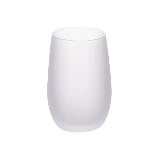 17oz Stemless Wine Glass (Frosted) {1}