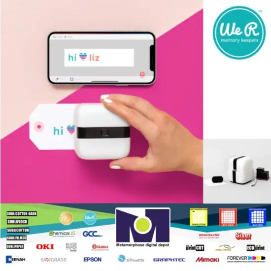 We R Memory Keepers&reg; Manual Printer PrintMaker&trade; All-In-One Kit 60000081 by American Crafts {1}