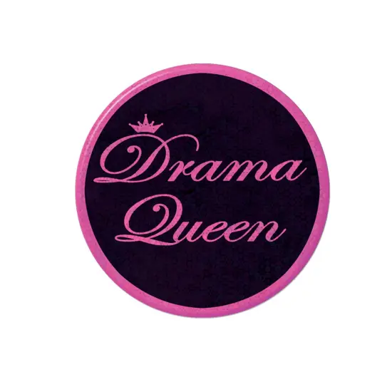 Drama Queen Button (Pack of 12) {1}