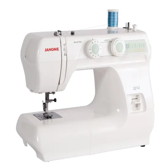 Janome 2212 Mechanical Sewing Machine {1}
