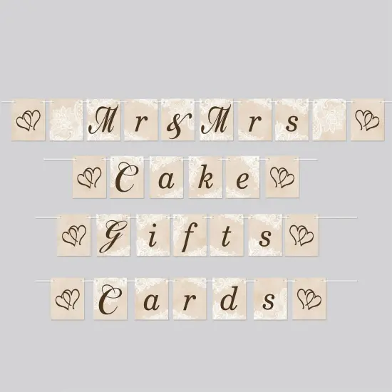 Wedding Streamer Set, (Pack of 12) {1}