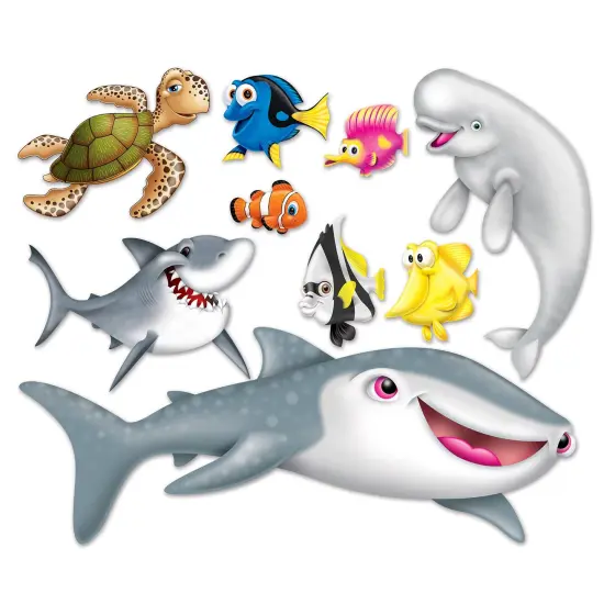Under The Sea Props (Pack of 6) {1}