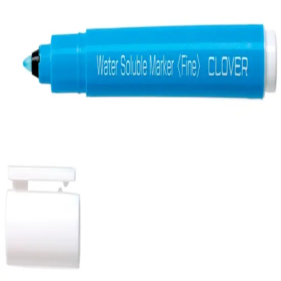 Clover Water-Soluble Marker - Thick-Blue {2}