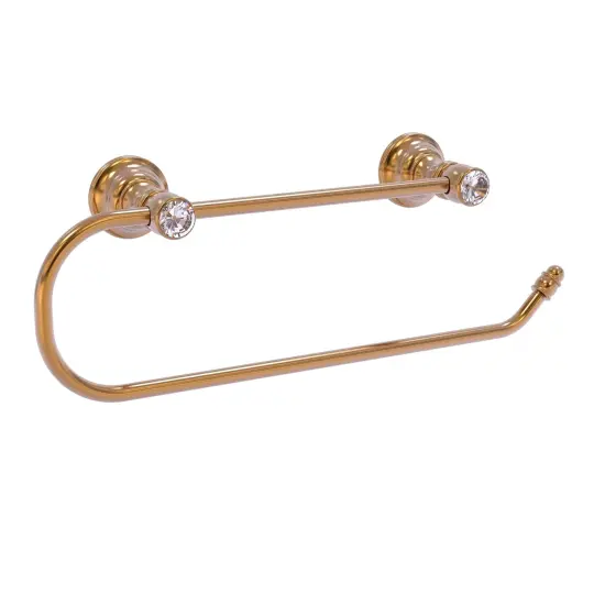 Carolina Crystal Collection Wall Mounted Paper Towel Holder - Brushed Bronze {1}