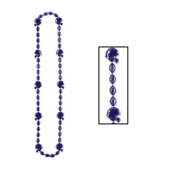 Football Beads (Pack Of 12) {1}