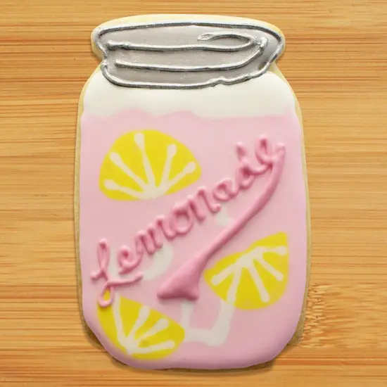 Jelly Jar Cookie Cutter 4 in, CookieCutter.com, Tin Plated Steel, Handmade in the USA {3}