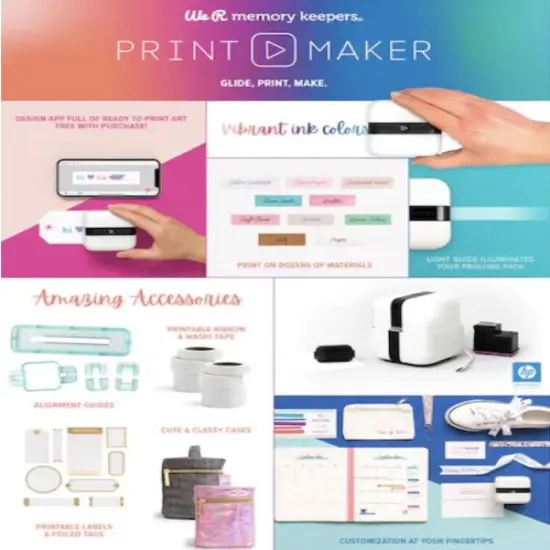 We R Memory Keepers&reg; Manual Printer PrintMaker&trade; All-In-One Kit 60000081 by American Crafts {5}