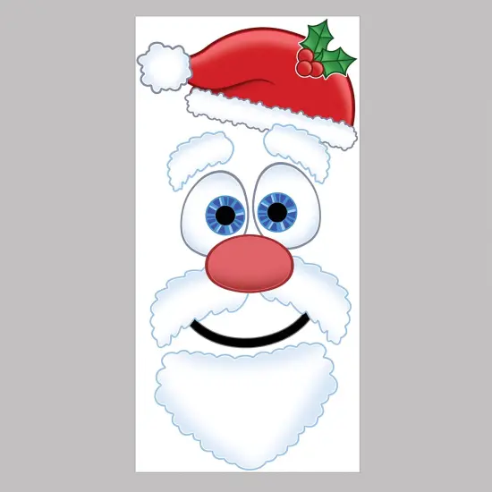 Santa Face Door Cover (Pack of 12) {1}