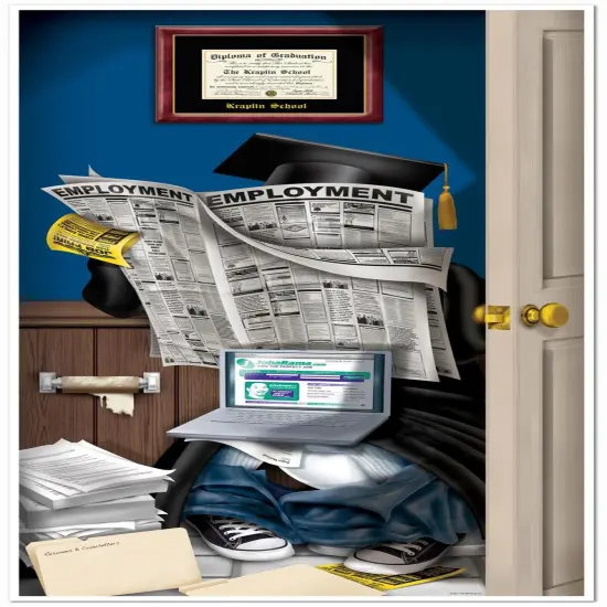 Graduate Restroom Door Cover (Pack of 12) {1}