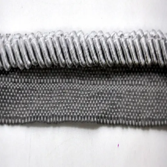 Belagio Lip Cord Trim, 0.187" Wide, Softer Collection, 50 Yards, Silver {1}