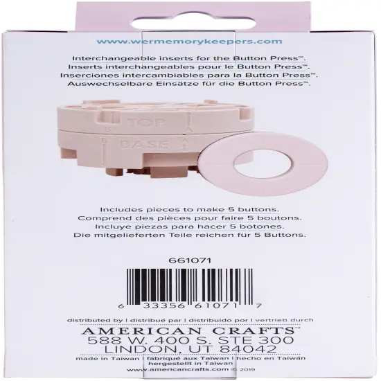 We R Button Press Inserts-Small (25mm) {4}