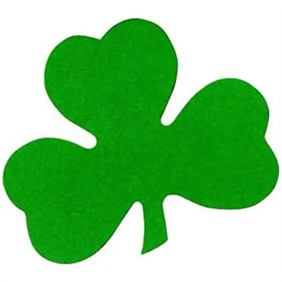 Printed Shamrock Cutout (Pack Of 36) {1}