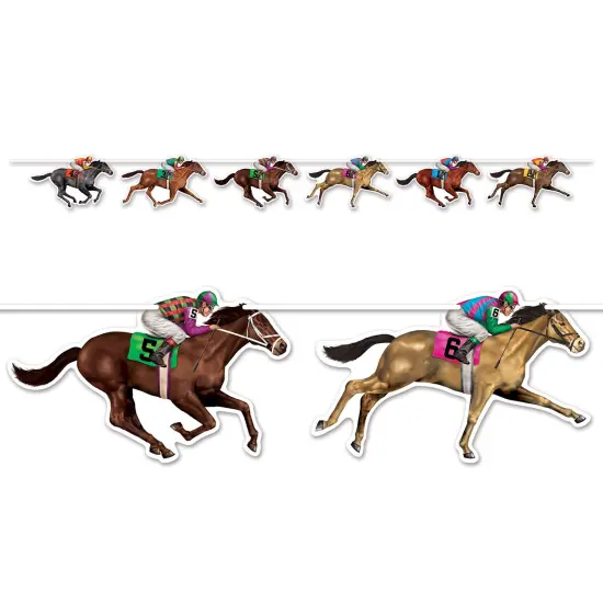 Horse Racing Streamer (Pack of 12) {1}