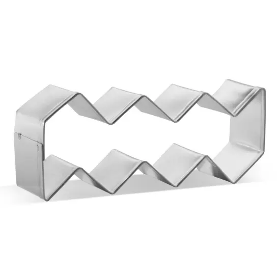 Chevron Cookie Cutter 4 1/8 in, CookieCutter.com, Tin Plated Steel, Handmade in the USA {1}