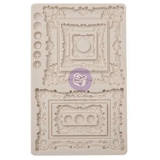 Finnabair Decor Moulds 5"X8"-Baroque Frames {2}