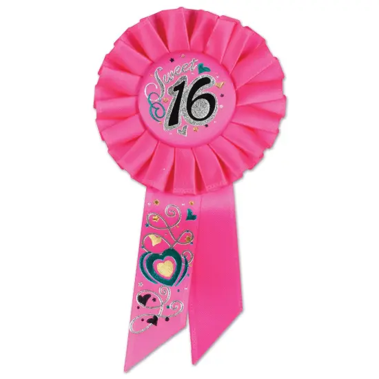 Sweet 16 Rosette (Pack of 6) {1}