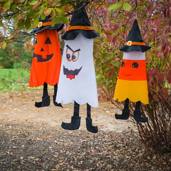 In the Breeze 5177 Pumpkin Windsock {4}