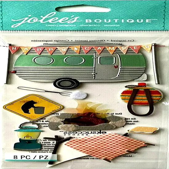 Jolee's Boutique Camping Dimensional Stickers {1}
