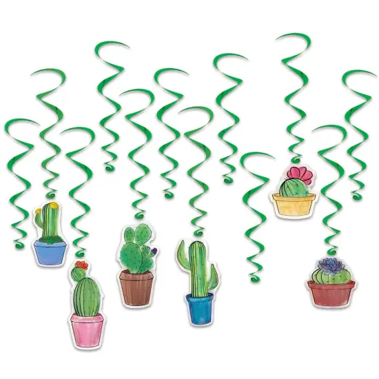 Cactus Whirls, (Pack Of 6) {1}