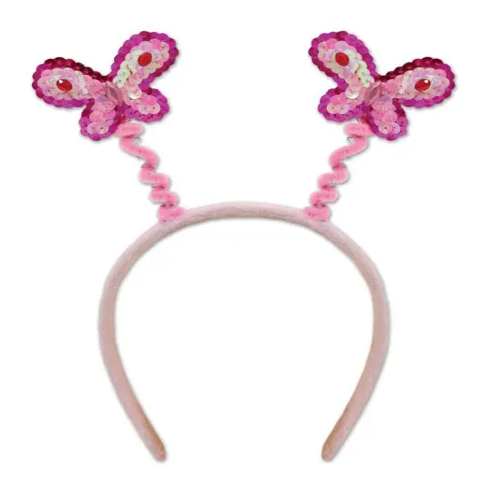 Sequined Butterfly Boppers (Pack of 12) {1}