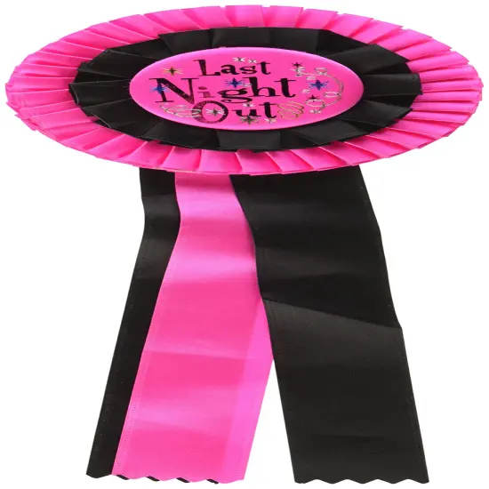 Last Night Out Deluxe Rosette (Pack of 3) {1}