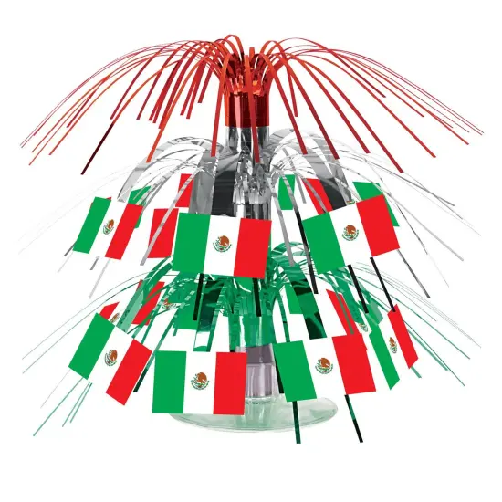 Mexican Flag Mini Cascade Centerpiece (Pack of 12) {1}
