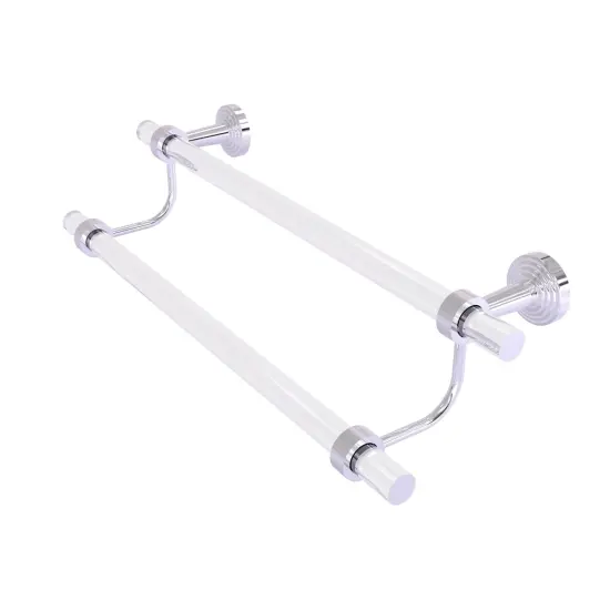 Pacific Beach Collection 24 Inch Double Towel Bar - Polished Chrome {1}