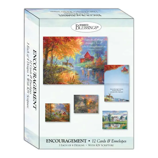 Seasons- Boxed Ecouragement Cards, Box of 12 {2}