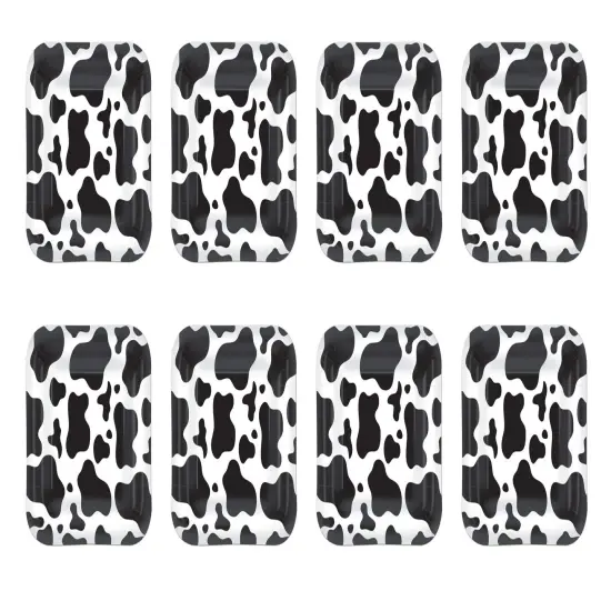 Cow Print Plates (Pack of 12) {1}
