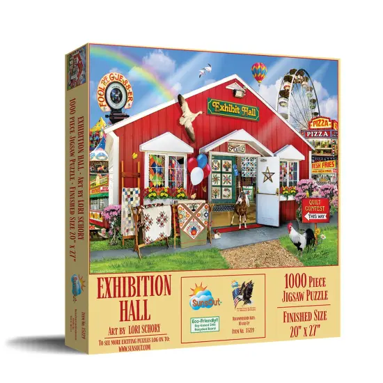 Sunsout Exhibition Hall 1000 pc Jigsaw Puzzle 35229 {3}
