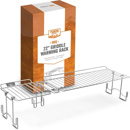 Yukon Glory Griddle Warming Rack: 22" {1}