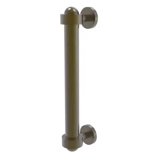 8 Inch Door Pull With Groovy Accents - 402Ag-Abr {1}