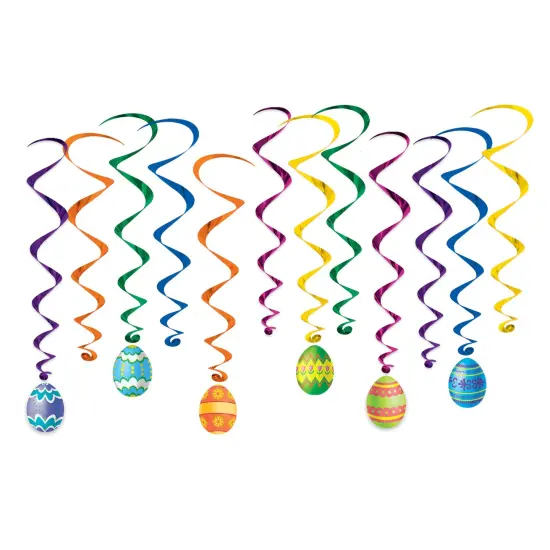 Easter Egg Whirls, (Pack Of 6) {1}