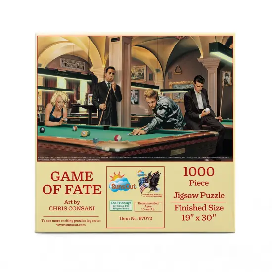 Sunsout Game of Fate 1000 pc Jigsaw Puzzle 67072 {4}