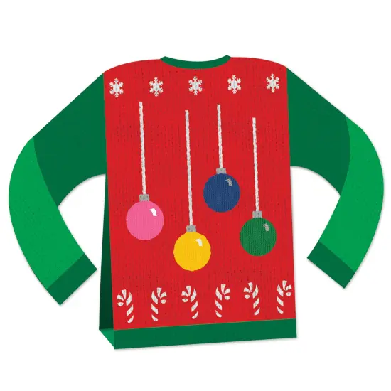 3-D Ugly Sweater Centerpiece (Pack of 12) {1}
